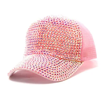 Luksuzne ženske kape sa šljokicama Prozračna kapu za golf Ljetne ženske ulične UV-zaštitne kape Ženske Дропшиппинг 0
