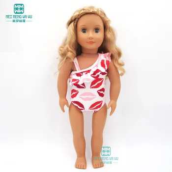 Novi kupaći kostim Odijelo Dječje odjeće za lutke odgovara 43 cm novorođene lutka dar američke djevojčica 0