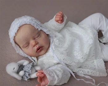 Novi proizvod Sa zatvorenim očima 22-inčni Skup lutke Alexis Reborn Pločom DIY Pribor za lutke s self-Montaže