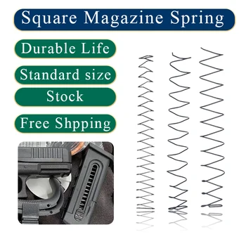 Običaj Produžni kabel GlockMagazine Taktički 15-ja Pravokutni Opruga od nehrđajućeg čelika ZA Pribor za lov alat