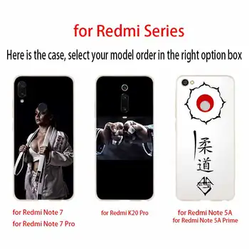 Silikonska torbica za Xiaomi Redmi Note 11 10 9 8 7 Pro Max 10s 9s 8t 9T 4G 5G Torbica Japan aikido i Judo