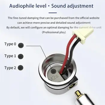 Smabat M2s Pro Slušalice Slušalice DIY Ažuriranje Upravljačkog Modula Stručno Podešavanje Kvalitete Zvuka Slušalice S Žičane slušalice MMCX