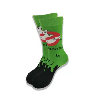Ulični stil Hip-hop Personalizirane Novost Strahote Čarape Za muškarce Čudno strip Stil Muške čarape Zabavne jesensko-zimske pamučne tople čarape