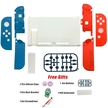Za Nintendo Switch Joy con Bijelo Kućište boje bjelokosti Telo Kućišta Rezervni Dijelovi DIY Shell joycon Za navigacijske tipke NS switch 0