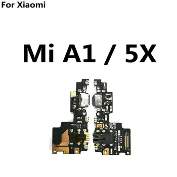 Za Xiaomi Mi A1 USB Port Punjača Fleksibilan Kabel Priključak Za Punjenje priključne stanice Tiskana pločica Traka Fleksibilni Kabel + Priključak Za slušalice Audio Mi 5X 0