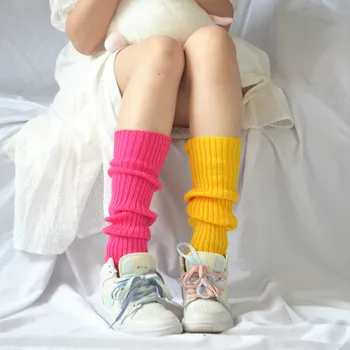 Ženske tajice Čarape do koljena Tajice Tople čizme Noga Punk Puna Crna Cool pletene Duga čarapa Japan Anime JK Djevojka Slobodna Čarape