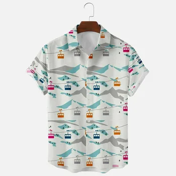 2021 Bababuy Gospodo besplatne majice Cool Svakodnevne majica kratkih rukava Ljetni odmor na Havajski plaže Vrhovima Plus Size 1