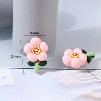 Mini-Slatka Simulacija Cvijeće Iz Tar. Кабошоны s ravnim naslonom Za Kosu Luk Centri DIY Nakit Za Scrapbooking 1