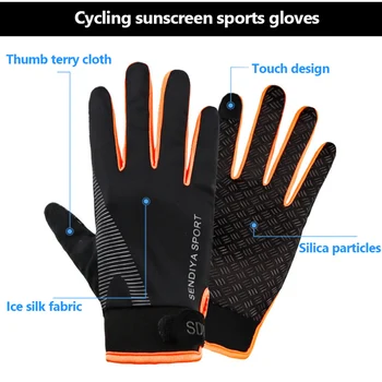 Zimske Rukavice s punim prstima Gospodo Touch biciklističke rukavice za vožnju biciklom kurir MTB Prometni neklizajući moto rukavice 1
