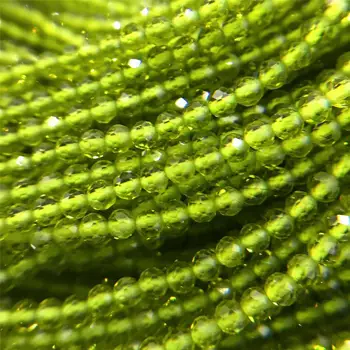 Male perle od prirodnog kamena, sitne zelene kuglice od циркона Okrugle male slobodne perle Za izradu nakita Narukvica i Ogrlica 2 3 mm perle 3