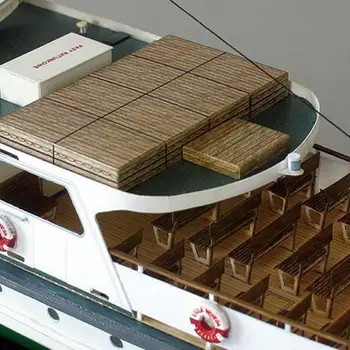 40 cm Poljski Model Terminala Brodovi 3d Modela Plovila 3d Puzzle Trajekt Puzzle Igra Papir Zanat Igra je Prikupiti Papir Zanat X3m9 4